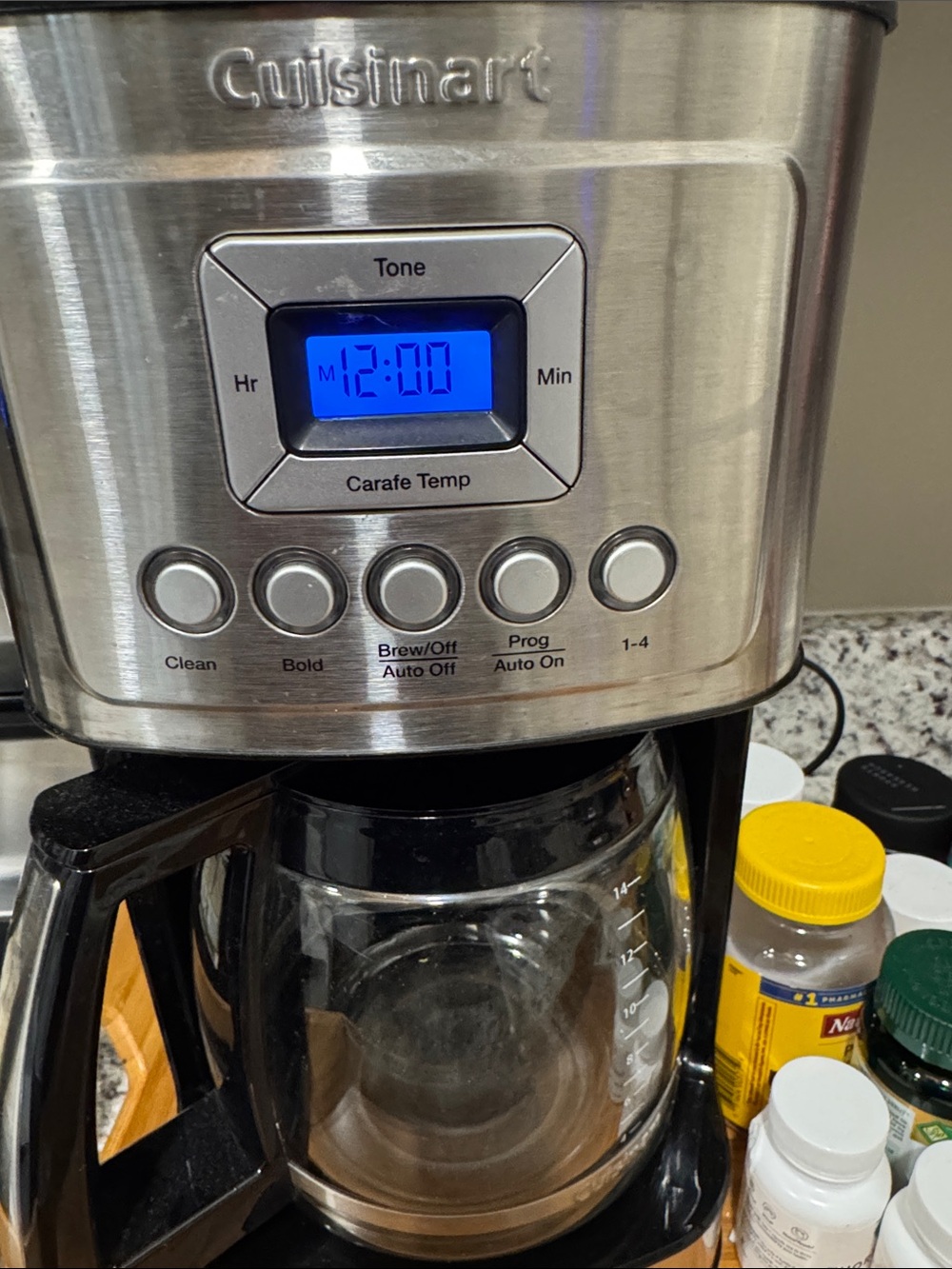 Cuisinart Stainless Steel Programmable Coffee Maker